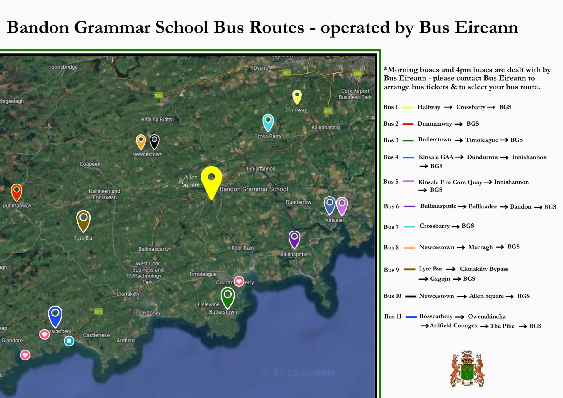 Bus Routes 2025